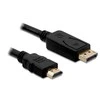 DELOCK Cable Displayport > HDMI m/m 2m