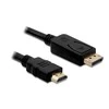DELOCK Cable DisplayPort male > HDMI vyriškas 5m