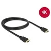 DELOCK Kabelis HDMI A Stecker > HDMI A Stecker Didelės spartos su Ethernet 4K 1,0 m