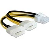 DELOCK Cable PCI Express maitinimo šaltinis 8 kontaktai > 2x5,25 vnt.