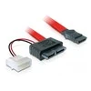 DELOCK kabelis SATA Sliml.All-in-One7+6pin 5V Bu