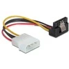 DELOCK Cable Power SATA HDD su metaline spaustuku > 4 kontaktų vyriškas kampinis
