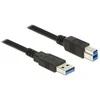 DELOCK Cable USB 3.0 Type-A male > USB 3.0 Type-B male 2,0 m juodas