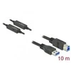 DELOCK Active USB 3.2 Gen 1 A tipo USB iki B tipo USB kabelis 10 m