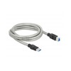 DELOCK USB 3.2 Gen 1 A tipo kištukinis kabelis su B tipo kištuku su metaliniu apvalkalu 2 m