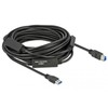 DELOCK Active USB 3.2 Gen 1 A tipo USB iki B tipo USB laidas 20 m
