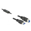 DELOCK aktyvus USB 3.2 Gen 1 A tipo USB iki B tipo USB kabelis 5 m