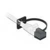 Delock Dust dangtelis RJ45 vyriškam juoda 86589