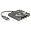 „Delock“ kortelių skaitytuvas USB Type-C™, skirtas XQD 2.0 atminties kortelėms