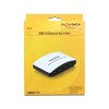 Delock USB 3.0 išorinis šakotuvas 4 prievadas su maitinimo šaltiniu