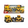 „Dickie“ automobilių vilkimo sunkvežimis su „Construction Volvo“ sunkvežimio komanda 32cm buldozeriu