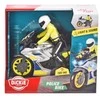 Dickie padažo policijos motociklas 17 cm