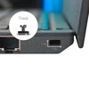 „Dicota“ apsauginio kabelio „T-Lock Ultra Slim V2“ užsegimas su raktu, 3x7 mm lizdu