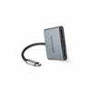 Dokų Stotis - DICOTA D32063 4-in-1 USB-C 4K HDMI Sidabrinė