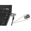 DICOTA D31540 Dicota Security W-Lock itin plonas, vienas (3,2 x 4,5 mm lizdas)