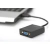 Assmann Electronic DIGITUS USB 3.0 į VGA adapteris įvesties USB išvestis VGA