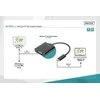 Assmann Electronic DIGITUS USB Type-C to VGA Adapteris Full HD 1080p kabelio ilgis: 19.5cm juodas