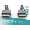 „Digitus“ | „DisplayPort“ jungties kabelis 1.4 | DB-340201-010-S | DP į DP | 1 m