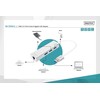 Assmann Electronic DIGITUS USB3.0 3 prievadų HUB &amp; GLAN adapteriai 3xUSB A/F 1xUSB A/M 1xRJ45 LAN