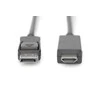 Assmann Electronic ASSMANN DisplayPort Adapteris Cable DP - HDMI Type A St / St 3,0m w / War. DP 1.2 HDMI 2.0 4K / 60Hz CE juodas