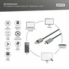 Digitus 4K DisplayPort Adapteris Cable, DP - HDMI Type A | DB-340202-018-S | 1.8 m