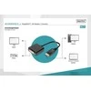 Assmann Electronic ASSMANN DisplayPort adapterio laidas DP - DVI 24+5 M/F 0.15m su blokavimu DP 1.1a suderinamas su CE bl