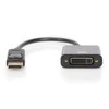 Assmann Electronic DIGITUS adapterio kabelio ekranasPrievadas DVI-I M/F 0,15 m AWG28 2x ekranuotas