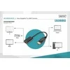 Assmann Electronic ASSMANN DisplayPort adapterio kabelis DP - HDMI tipas A M/F 0,2 m su blokavimu HDMI Ver. 2.0 aktyvus CE auksinis bl