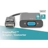 Assmann Electronic DIGITUS DisplayPort adapterio laidas DP - HD15 M/F 0.15m su blokavimu DP 1.1a suderinamas su CE bl