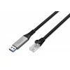 Digitus Kabelis USB 3.2 Gen1 - RJ45 Ethernet, 1 Gbit/s, 10 m