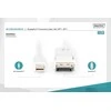 Assmann Electronic ASSMANN kabelis mini DisplayPort kištukas prie displayPort kištukas 2m dvigubas ekranavimas baltas