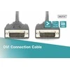 Assmann Electronic ASSMANN DVI prijungimo kabelis DVI(24+1) M/M 2.0m DVI-D Dual Link bl