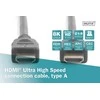 Assmann Electronic Assmann elektroninis ASSMANN jungiamasis kabelis HDMI Ultra HighSpeed Ethernet 8K 60Hz UHD tipas HDMI A/HDMI A M/M 3m