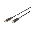 Assmann Electronic ASSMANN HDMI AOC Hibridinio pluošto prijungimo kabelis Tipas A M/M 30m UHD 8K60Hz CE auksinis bl