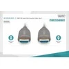 Assmann Electronic ASSMANN HDMI AOC Hibridinio pluošto prijungimo kabelis Tipas A M/M 30m UHD 8K60Hz CE auksinis bl