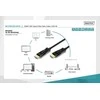Assmann Electronic „Assmann“ elektroninis ASSMANN jungiamasis kabelis HDMI hibridinis šviesolaidinis „Premium HighSpeed Ethernet“ AOC 4K 60Hz UHD tipas HDMI A/HDMI AM/M 15m
