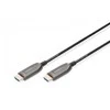 Assmann Electronic ASSMANN HDMI AOC Hibridinio pluošto prijungimo kabelis Tipas A M/M 30m UHD 8K60Hz CE auksinis bl