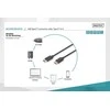 Assmann Electronic ASSMANN USB Type-C jungties kabelis, tipas C iki C M/M 1,0 m didelės spartos bl