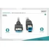 Assmann Electronic Kabelis USB Digitus USB-A - USB-B 1.8 m Juodas (AK-300115-018-S)