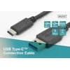 Assmann Electronic ASSMANN USB Type-C jungties kabelis, tipas C iki A M/M 1,0 m Super Speed bl