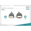 Assmann Electronic ASSMANN USB 2.0 extension cable 3.0m, A M/AF, juodas, AK-300202-030-S