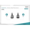 Digitus Skaitmenas | USB-C/M į USB-C/F prailginimo kabelis | DB-300230-010-S | USB-C į USB-C USB C, prijunkite | USB-C lizdas