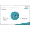 Digitus Skaitmenas | USB-C/M į USB-C/F prailginimo kabelis | DB-300230-010-S | USB-C į USB-C USB C, prijunkite | USB-C lizdas