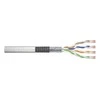 Assmann Electronic DIGITUS CAT 5e SF-UTP patch cable raw ilgis 100m popierinė dėžutė AWG 26/7 PVC simplex spalvotas pilkas