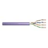 Assmann Electronic DIGITUS CAT 6 U-UTP instaliacinis kabelis žaliavinis ilgis 100 m popierinė dėžutė LSOH AWG23 Simplex,