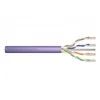 Assmann Electronic DIGITUS Montavimo kabelis cat.6 U/UTP Dca vientisas laidas AWG 23/1 LSOH 50m violetinis