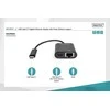 Assmann Electronic Assmann elektroninis DIGITUS USB Type-C Gigabit Ethernet adapteris su maitinimo tiekimo palaikymu