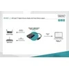 Assmann Electronic Assmann elektroninis DIGITUS USB Type-C Gigabit Ethernet adapteris su maitinimo tiekimo palaikymu