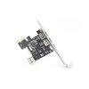 Assmann Electronic DIGITUS IEEE 1394a sąsajos kortelė PCIexpress 3 prievadas 1x int. 2x išorinis Uostai