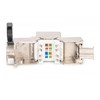 Digitus Keystone modulis rj45 (8p8c) kat. 8.1 stp, ekranuotas, be įrankių, plieno